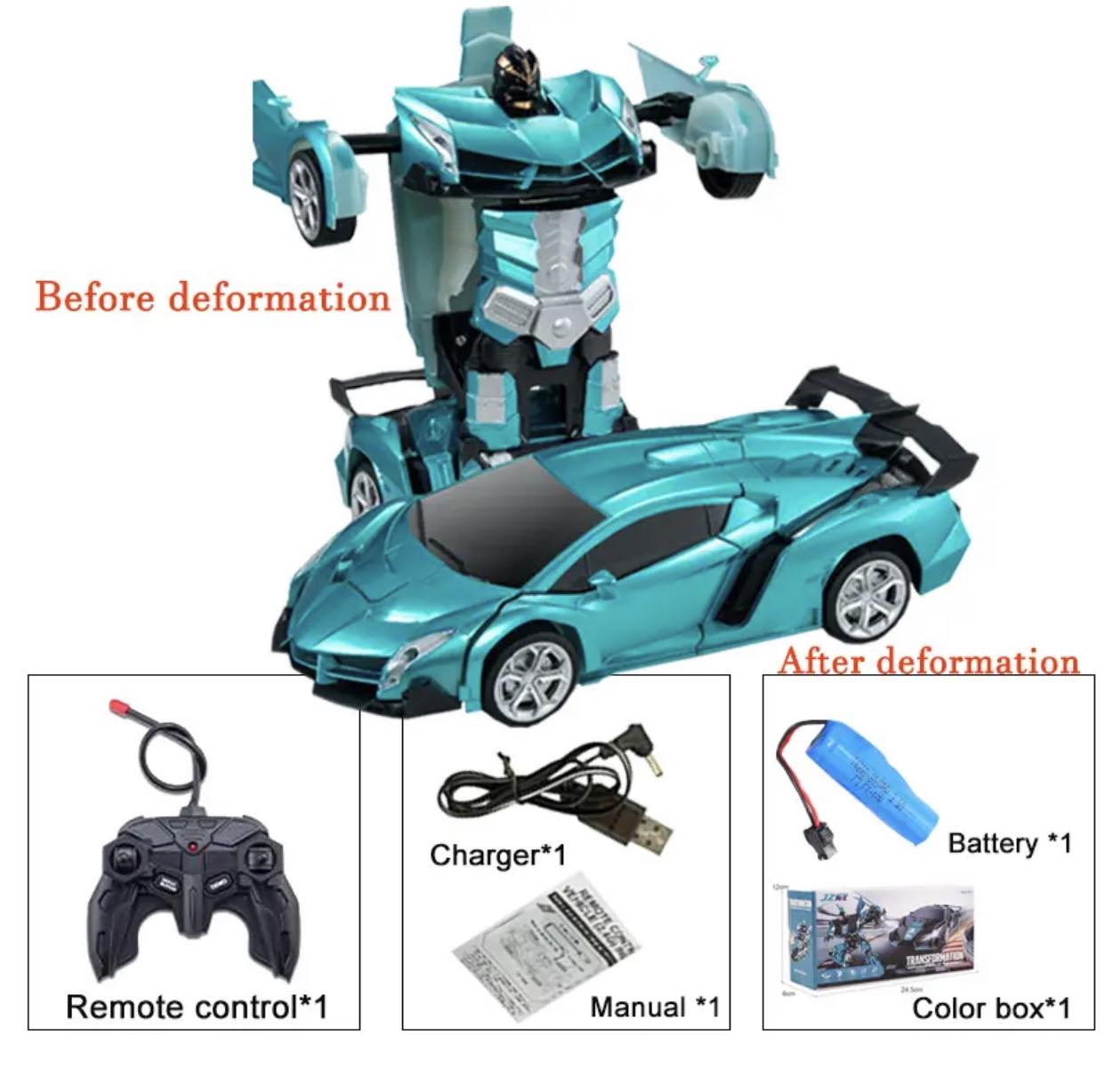Carro Transformers a control remoto