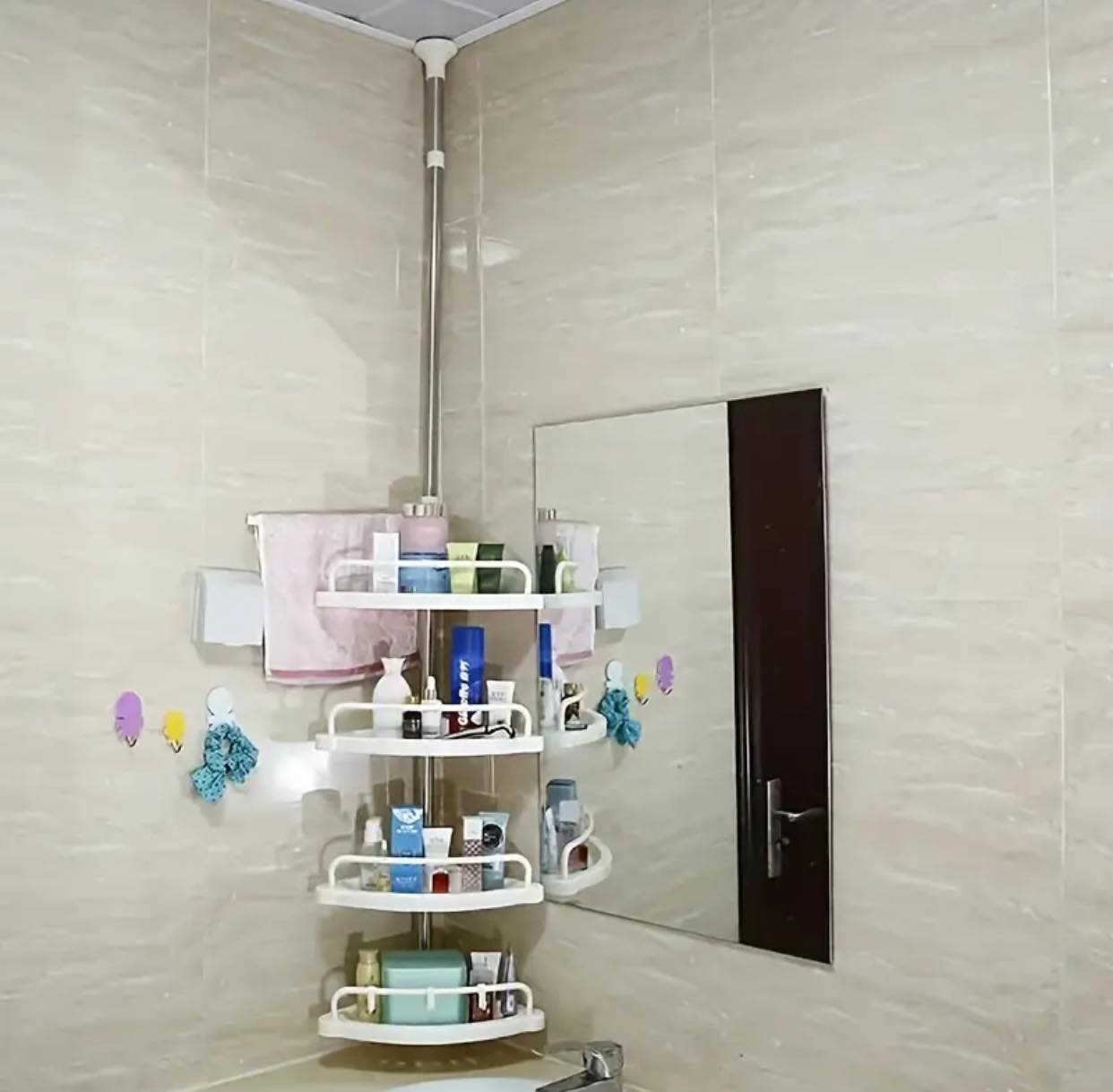 Esquinero de Baño Expansible