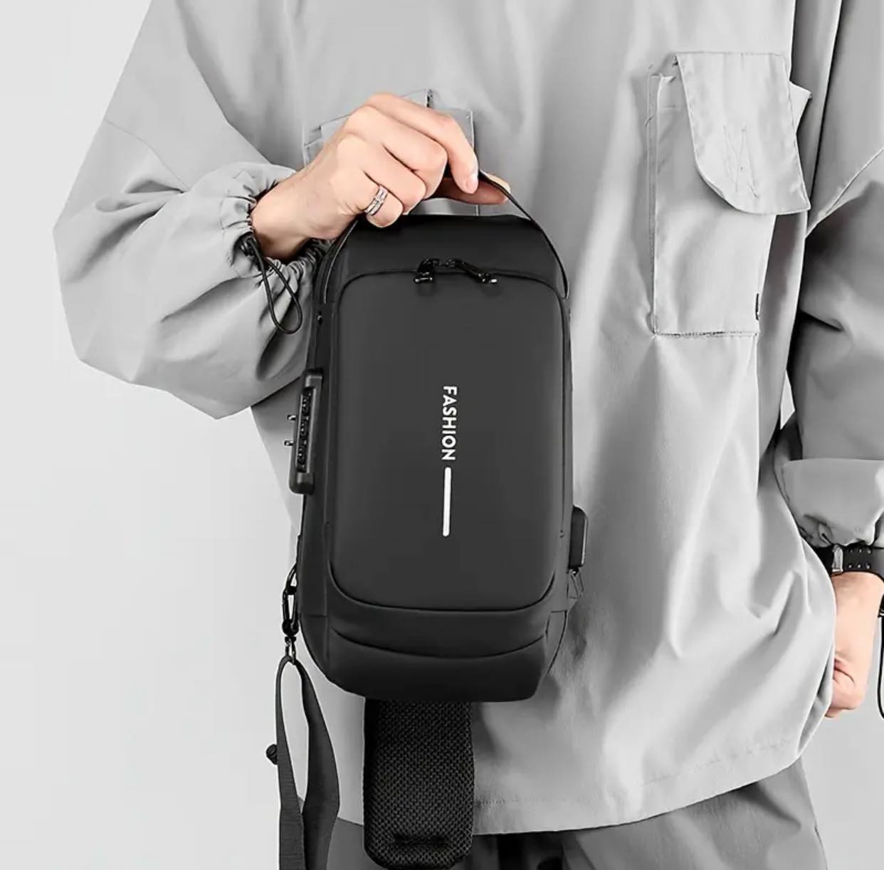 Bolso Cangurero Antirrobo UNISEX