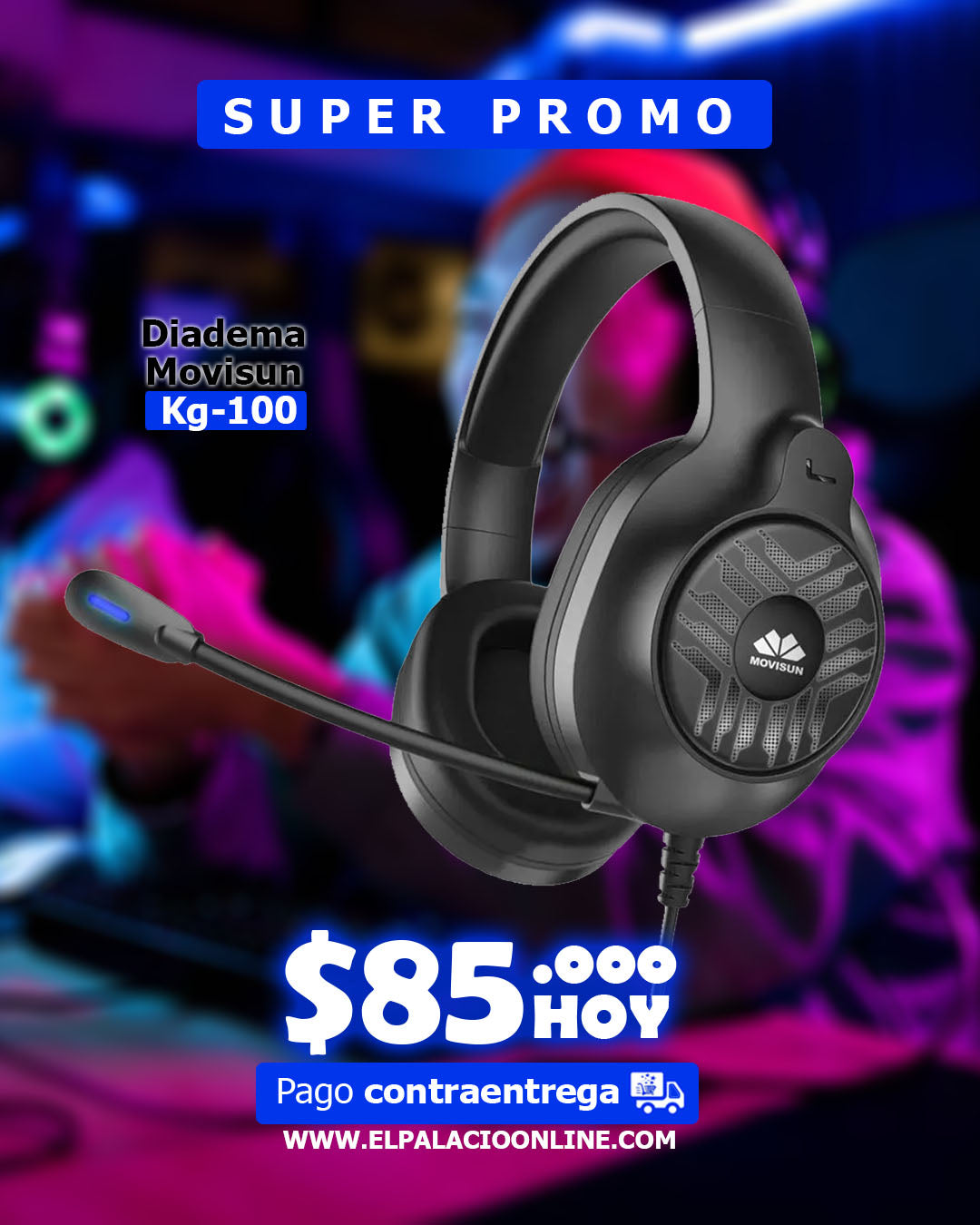 Diadema Movisun Kg-100