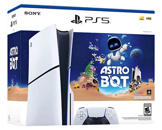 Consola Play 5 slim Astro Bot, Consola PS5 slim Digital