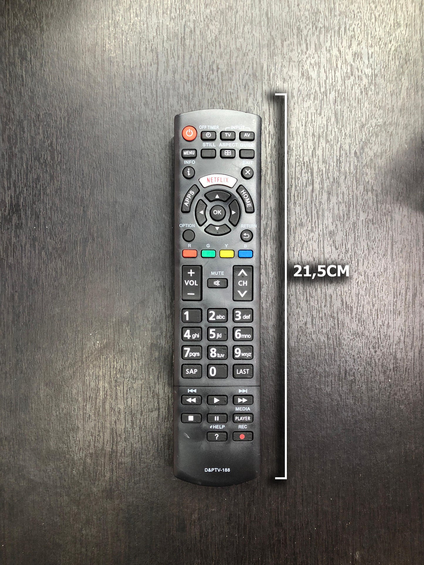 Control Remoto Para Televisor Panasonic
