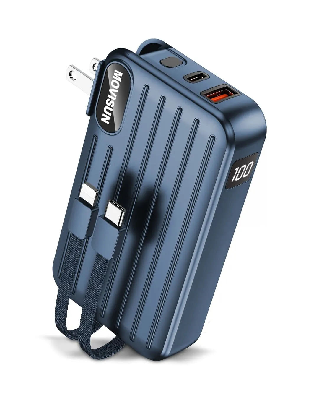 Power Bank Movisun R20 Plug 20000 mAh Carga Turbo 3 en 1