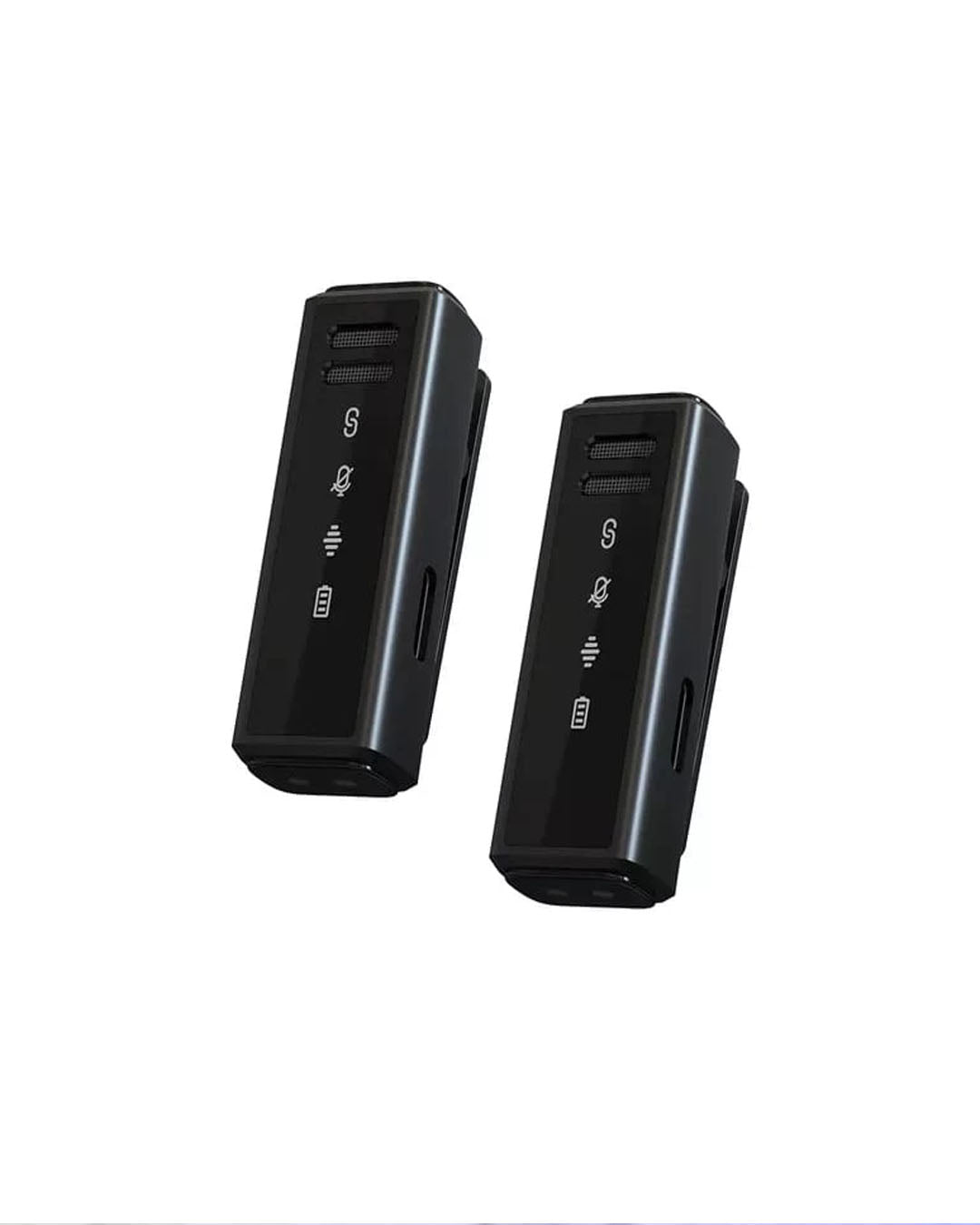 Microfono Inalambrico Doble SMS-GM19 Recargable con Receptor tipo C y Lightning
