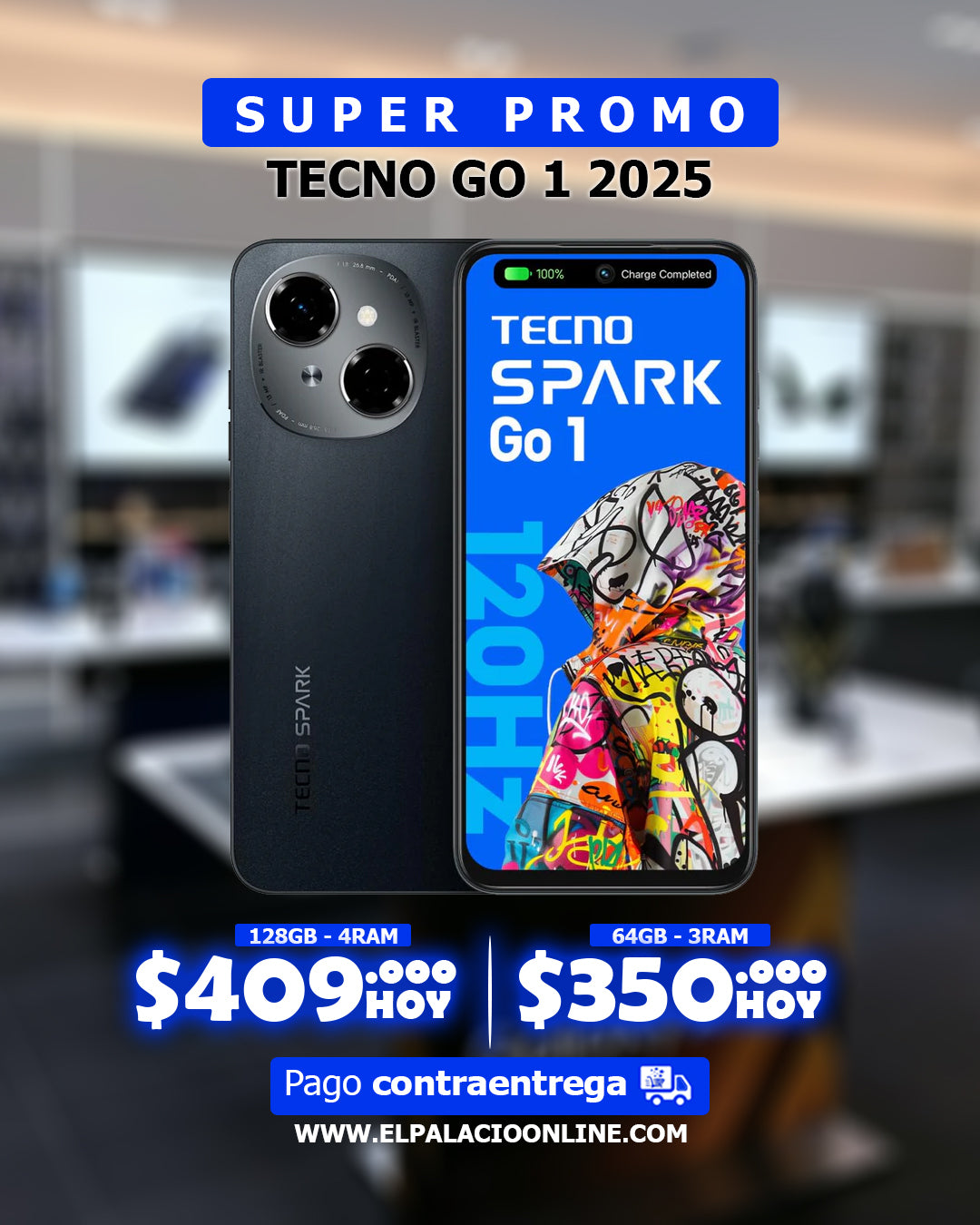 Celular TECNO GO1 2025