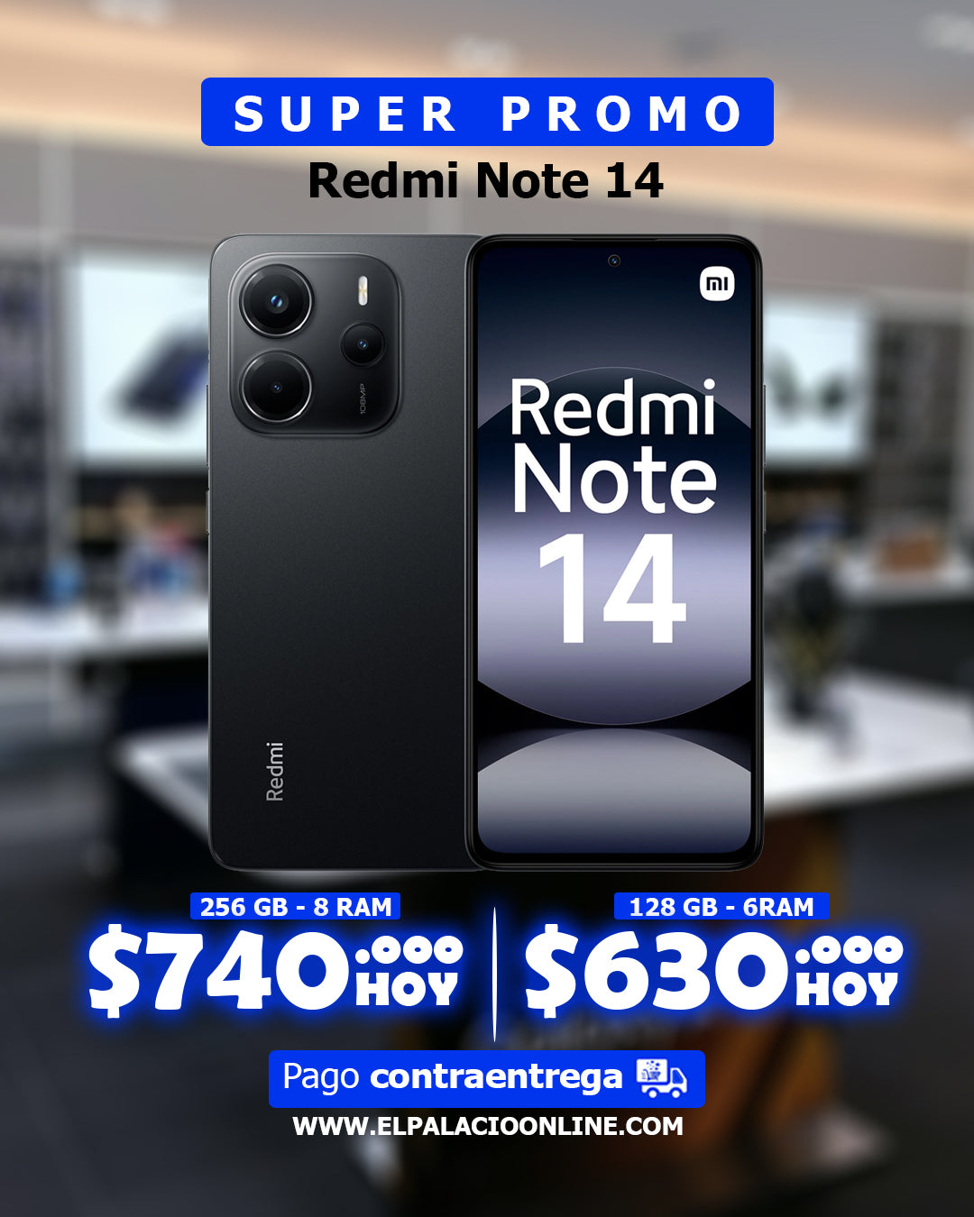 Celular Redmi Note 14