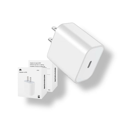 Cabezote Tipo C Para IPhone 20W, USB-C Power Adapter