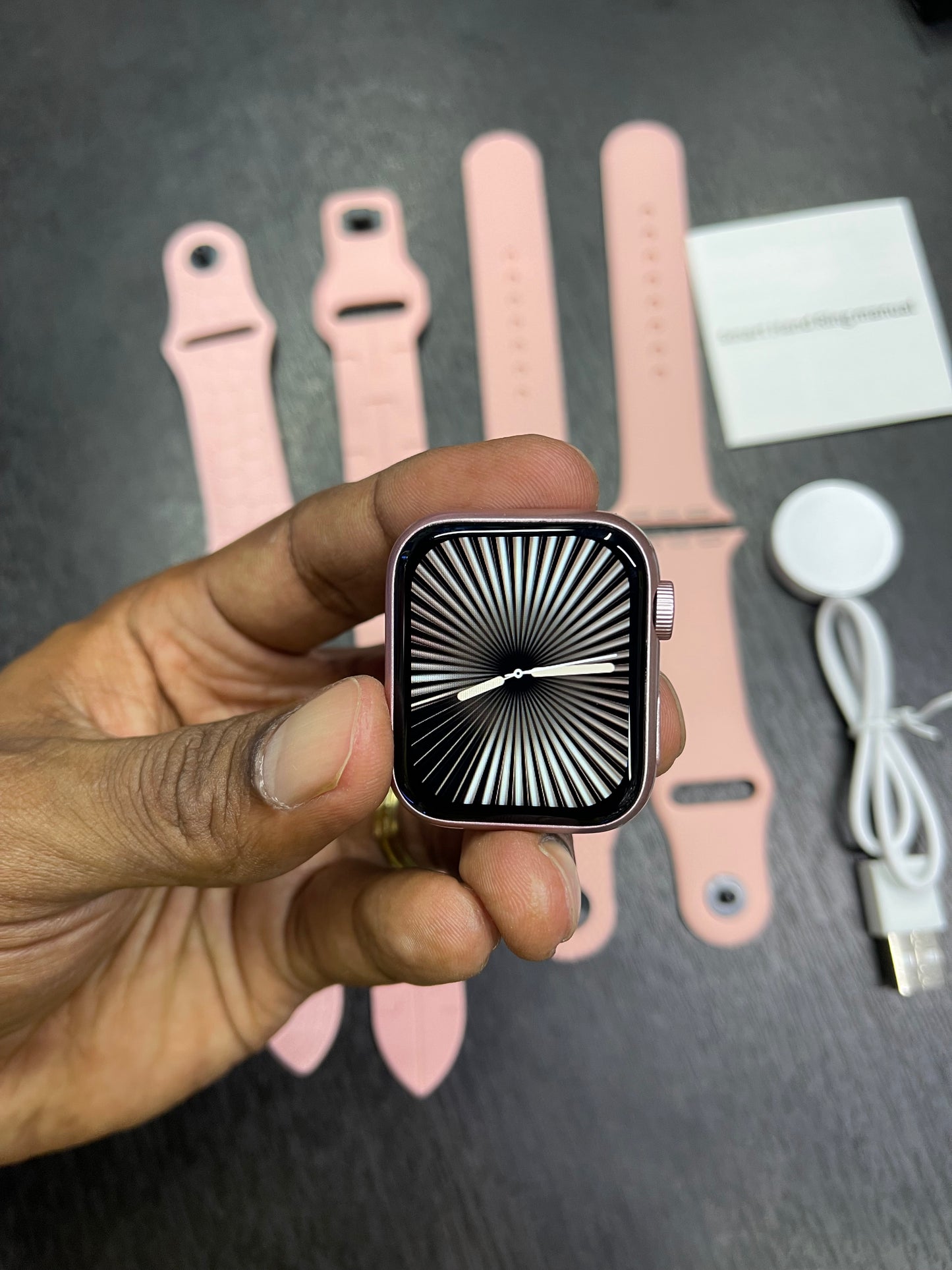 Smartwatch 4 manillas serie 10 mini W25, reloj inteligente pequeño 41mm