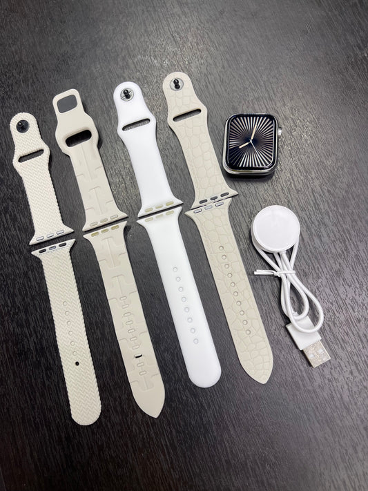 Smartwatch 4 manillas serie 10 mini W25, reloj inteligente pequeño 41mm