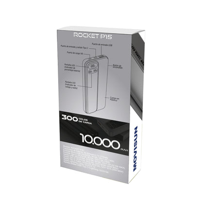 Power Bank Movisun 10000 mAh ROCKET P15