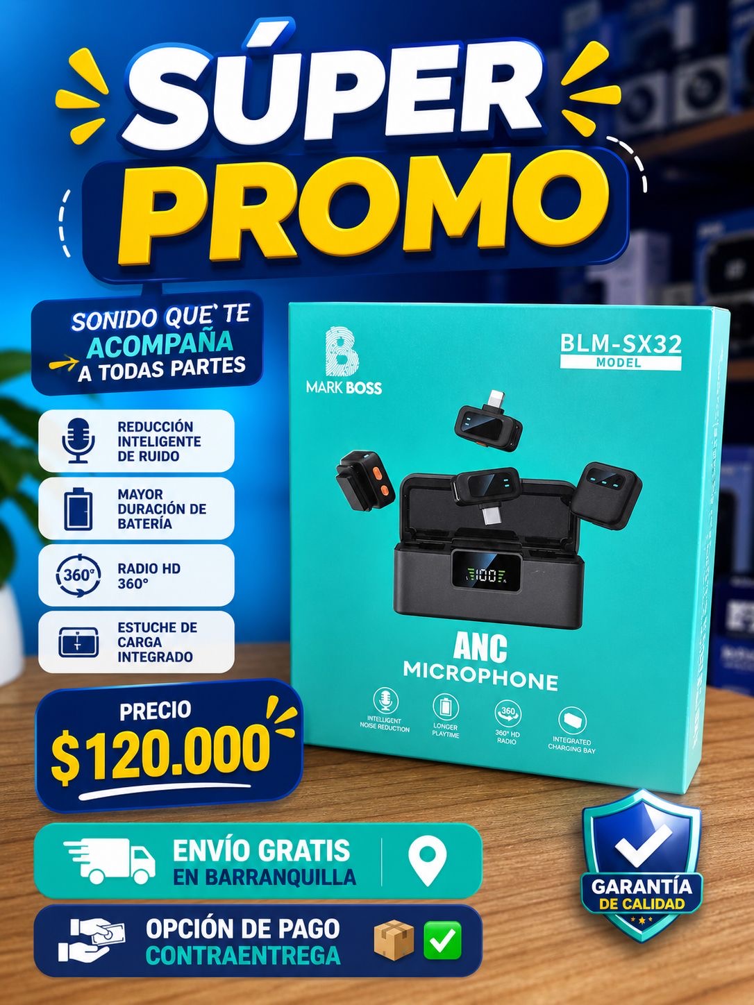 NUEVOS mini micrófonos imantados