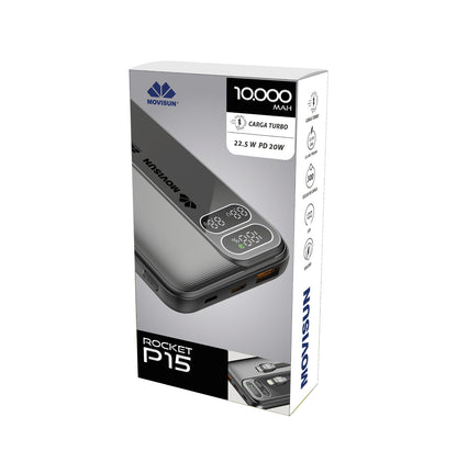 Power Bank Movisun 10000 mAh ROCKET P15