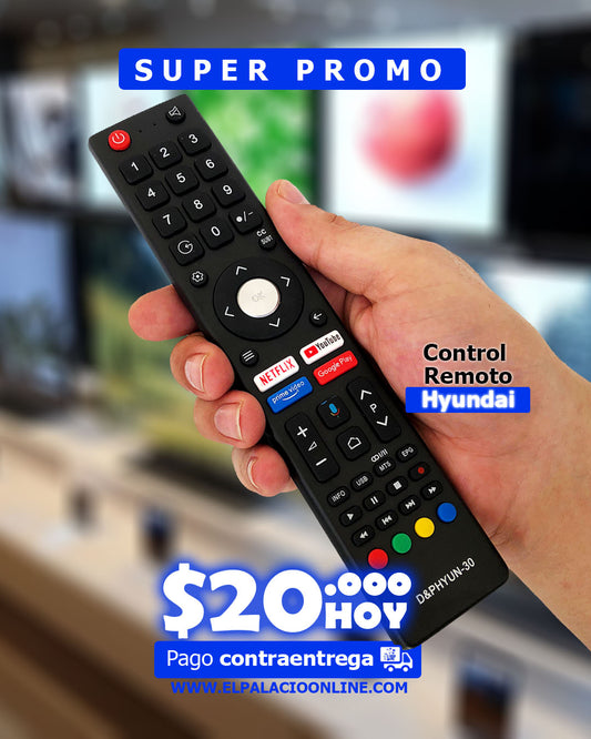 Control Remoto Para Televisor Hyundai