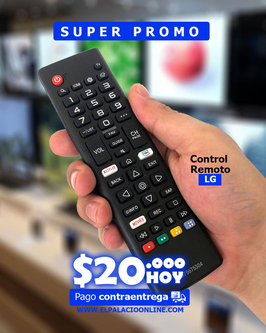 Control Remoto Para Televisor LG