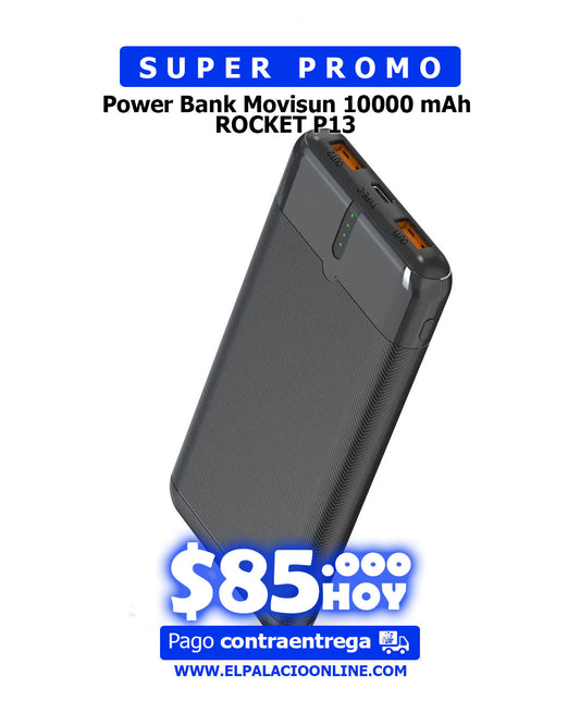 Power Bank Movisun 10000 mAh ROCKET P13