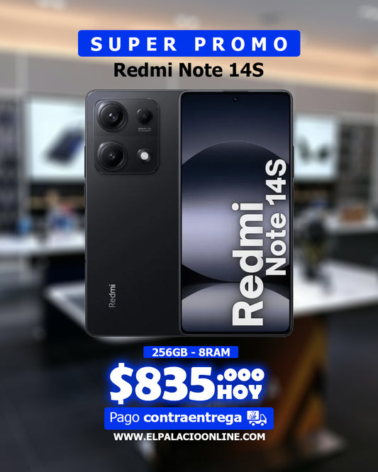 Celular Redmi Note 14S 256GB - 8Ram
