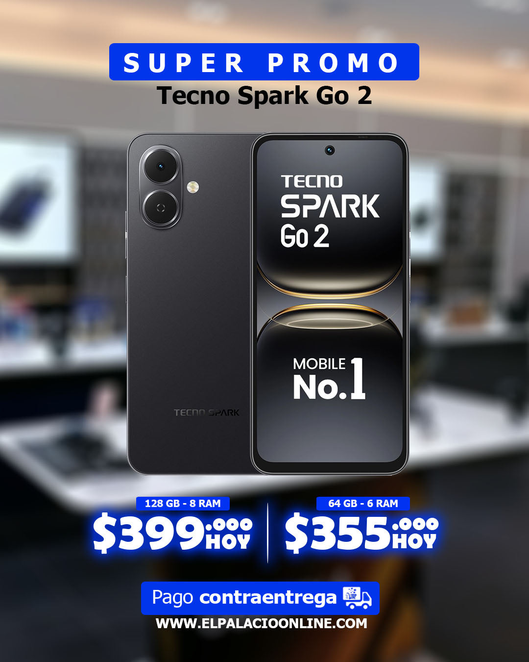 Celular Tecno Spark Go 2 Dual Sim