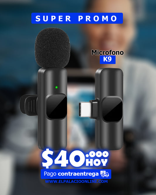 Micrófono Inalámbricos  K9 tipo C